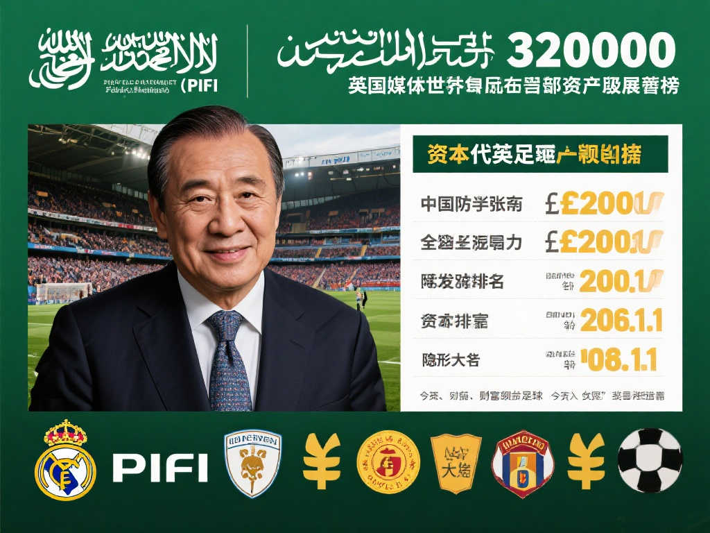 英媒揭秘足球俱乐部老板财富排名:PIF以3200亿英镑领跑,张近东位列11 英媒揭秘足球俱乐部老板财富排名:PIF以3200亿英镑领跑,张近东位列11